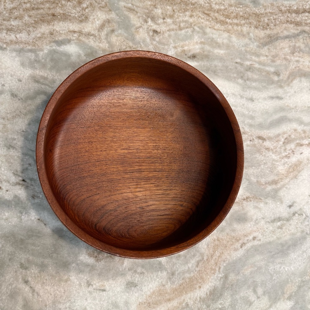 Lonborg Denmark Large Teak Bowl - Picture 2 of 7
